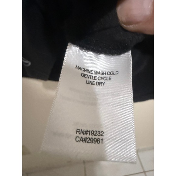 Alfred Dunner Womens Black Floral Butterfly V-Neck 3/4 Sleeve Top Small Cotton - Picture 5 of 7